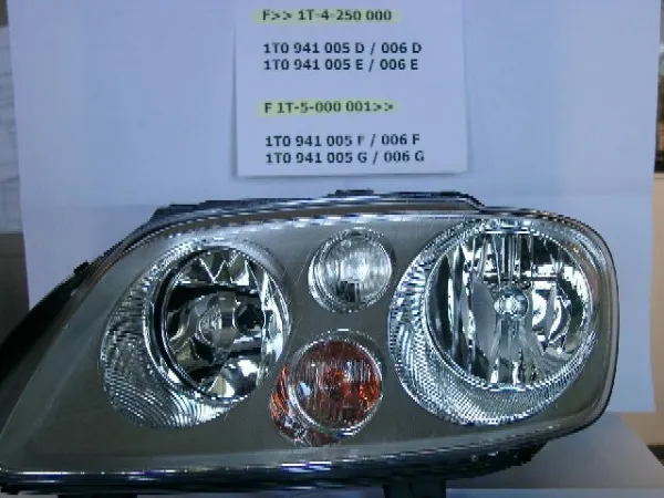 Faro izquierdo 1T0941005F VAG