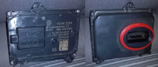 Módulo de control de iluminación adaptativa del faro izquierdo 1T0941329B VAG