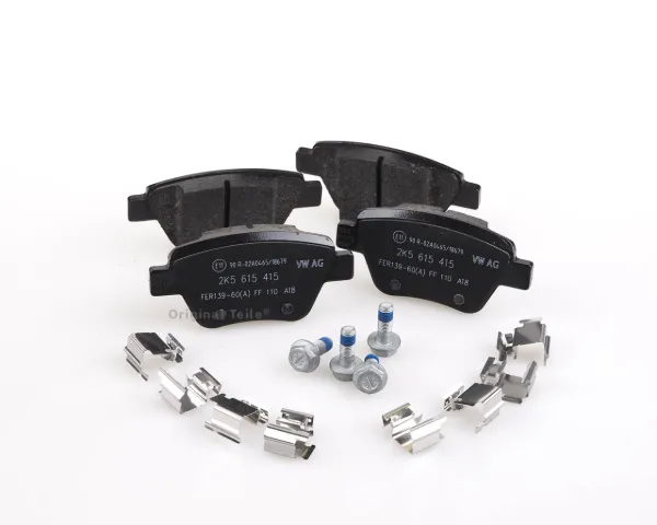 Pastillas de freno traseras 2K5698451 VAG