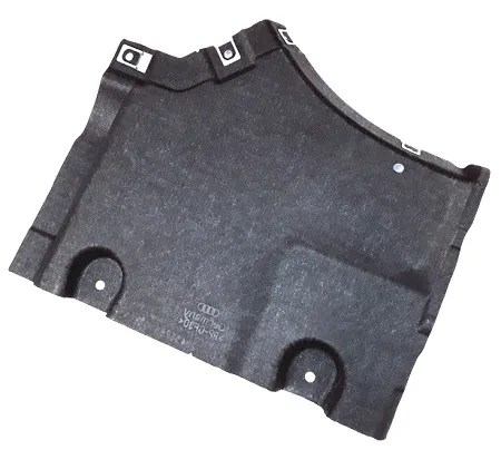 Protector de bajos delantero izquierdo 4H0825189D VAG
