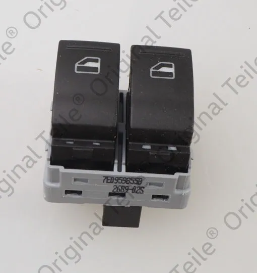 Interruptor de elevalunas delantera izquierda 7E0959855B9B9 VAG
