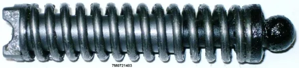 Resorte del pedal de embrague 7M0721403 VAG