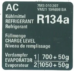 Emblema 7M3010207 VAG