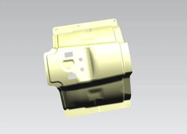 Escudo térmico del sistema de escape 8K0804160P VAG