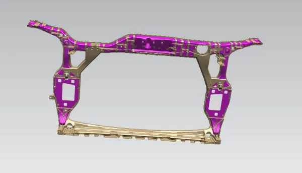 Soporte de radiador 8R0805594C VAG