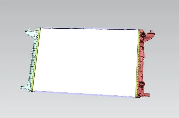 Radiador 8W0121251K VAG