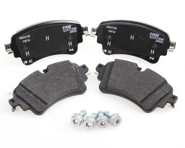 Pastillas de freno traseras 8W0698451Q VAG