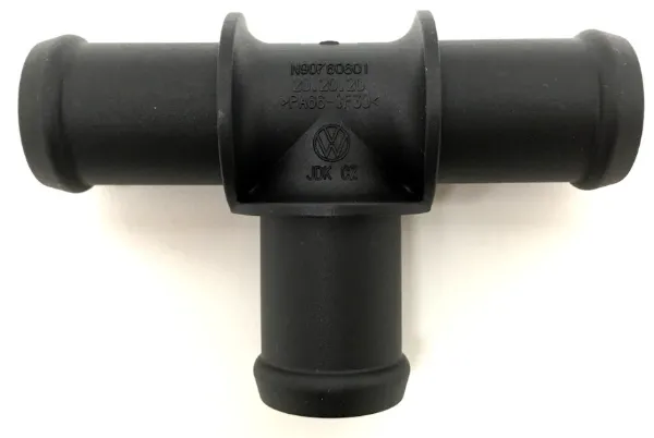 Brida del sistema de refrigeración (triple unión) N90760601 VAG