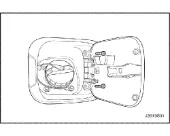 Tapa de la gasolina Citroen C4 I LC