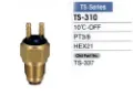 Sensor, temperatura del refrigerante (encendido el ventilador del radiador)