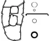 Juego de juntas, tapa frontal del motor