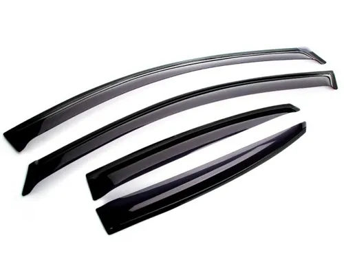 Juego de deflectores de aire para ventanas, 4 piezas KE8004E010 Nissan/Infiniti