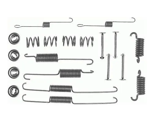 Kit de montaje de zapatas de freno traseras Nissan Almera II