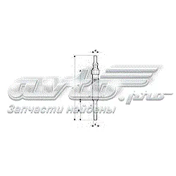 Bujía de precalentamiento UC14A Magneti Marelli