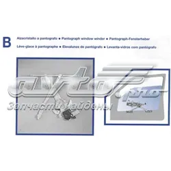 Mecanismo de elevalunas, puerta delantera izquierda Opel Astra 51, 52, F35, M35