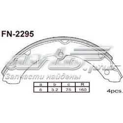 Zapatas de freno de tambor delanteras 0449436140 Toyota