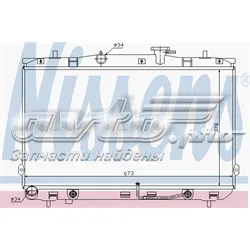 Radiador 67075 Nissens