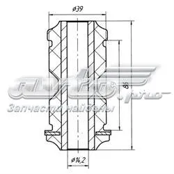 Buje delantero de la barra radial delantera 14383 Lemforder