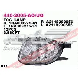 Luz antiniebla izquierdo 4402005LUQ Depo/Loro/Abakus