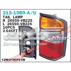 Piloto trasero derecho 21519B9RA Depo/Loro/Abakus