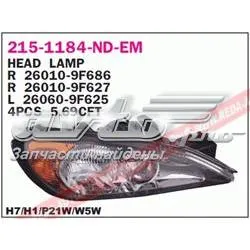 Faro derecho 2151184RNDEM Depo/Loro/Abakus