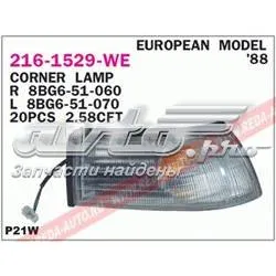 Intermitente izquierdo 2161529LWE Depo/Loro/Abakus
