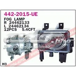 Luz antiniebla izquierdo 4422015LUE Depo/Loro/Abakus