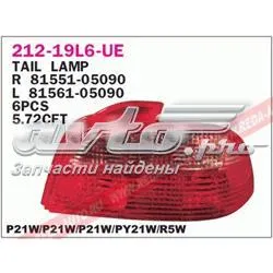 Piloto trasero izquierdo 21219L6LUE Depo/Loro/Abakus
