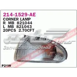 Intermitente izquierdo 2141529LAE Depo/Loro/Abakus