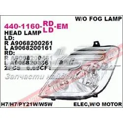 Faro derecho 4401160RLDEM Depo/Loro/Abakus