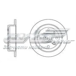 Disco de freno trasero SD3008 Sangsin