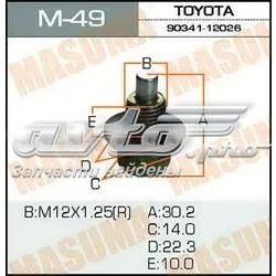 Tapón del cárter de aceite M49 Masuma