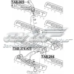 Silentblock del brazo de suspensión AAMLE1005 Tenacity