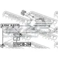 Rodamiento central del eje de transmisión Volkswagen AMAROK 2HA, 2HB, S1B, S6B, S7A, S7B