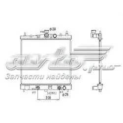 Radiador PL021563 Koyorad