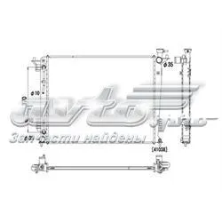Radiador PL812502 Koyorad