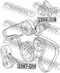 Tensor de correa poli V Land Rover Discovery III (LR3)
