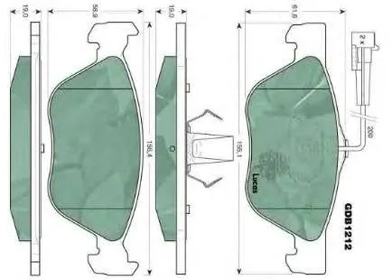 Pastillas freno delanteras Fiat/Alfa/Lancia 71713143 precio, desde 55,94 USD