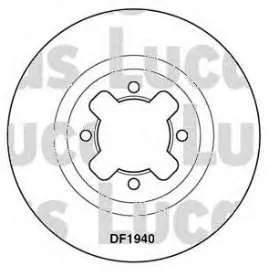 Disco de freno 40206W1270 Nissan/Infiniti