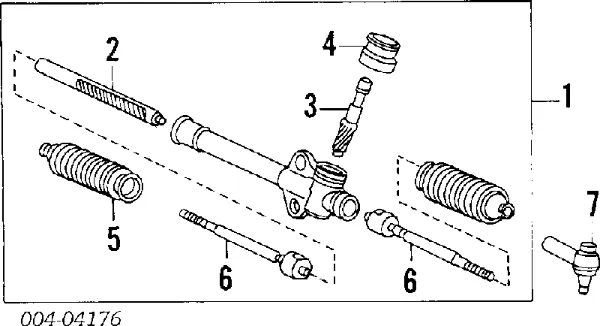 Fuelle dirección MB532531 Chrysler
