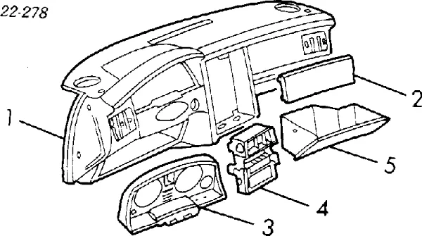Guantera Audi 80 B3