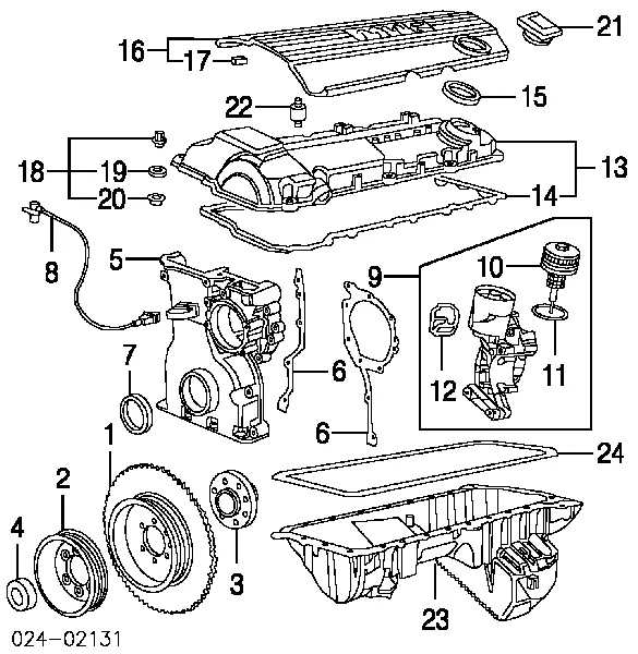 Tapa de culata BMW 3 E36