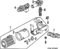 Soporte de la caja del filtro de aire Audi A6 4BH