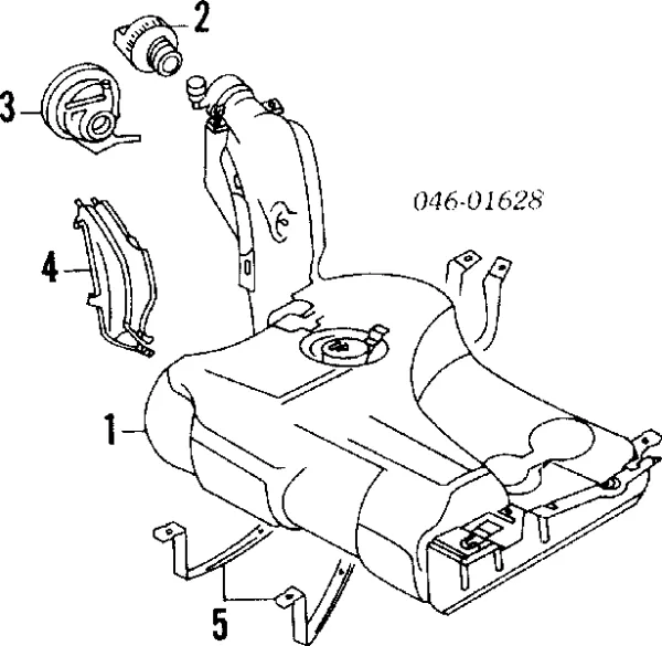 Aforador de combustible Volkswagen Passat B3, B4