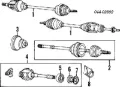 Junta homocinética interna delantera Toyota Corolla E8