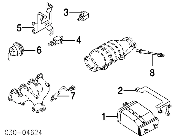 Válvula de solenoide de control de mariposa EGR HSE0232 Hotaru