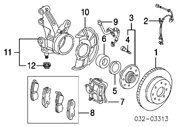 44300S5A008 Honda