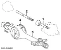 Semieje delantero izquierdo Toyota Land Cruiser J8