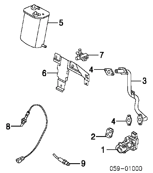 Sonda Lambda Sensor De Oxigeno Para Catalizador 1821365D10 Suzuki