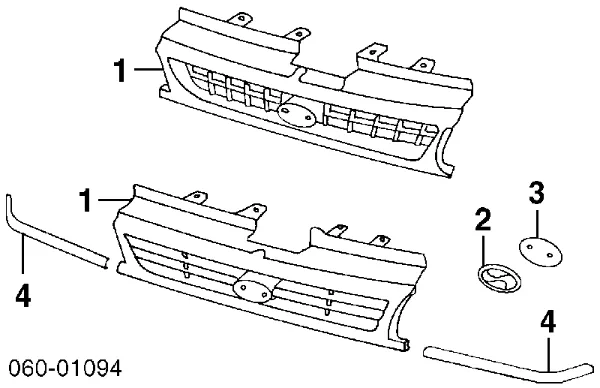 Parrilla Hyundai Sonata II